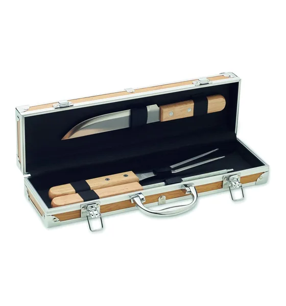 Set barbecue inox