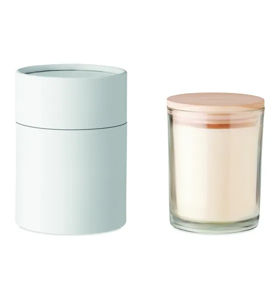 Bougie vanille en coffret