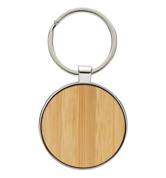 Porte-clés zinc et bambou