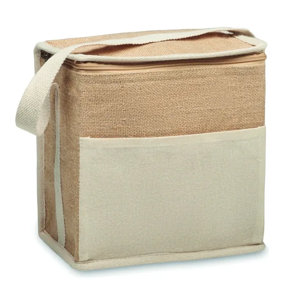 Sac isotherme toile et jute 3 l