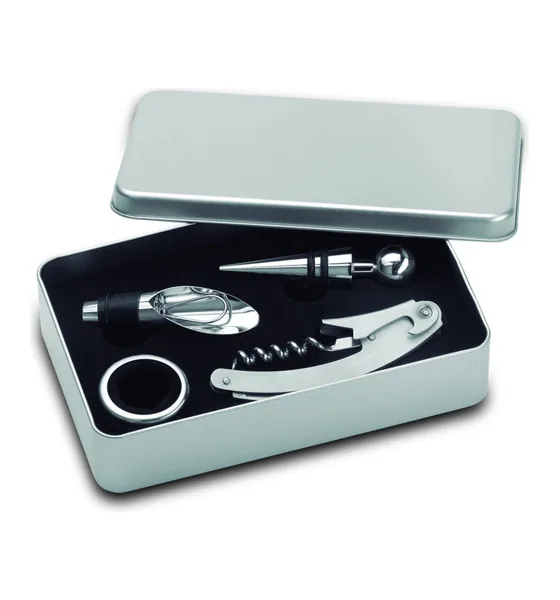 Coffret 4 accessoires vin